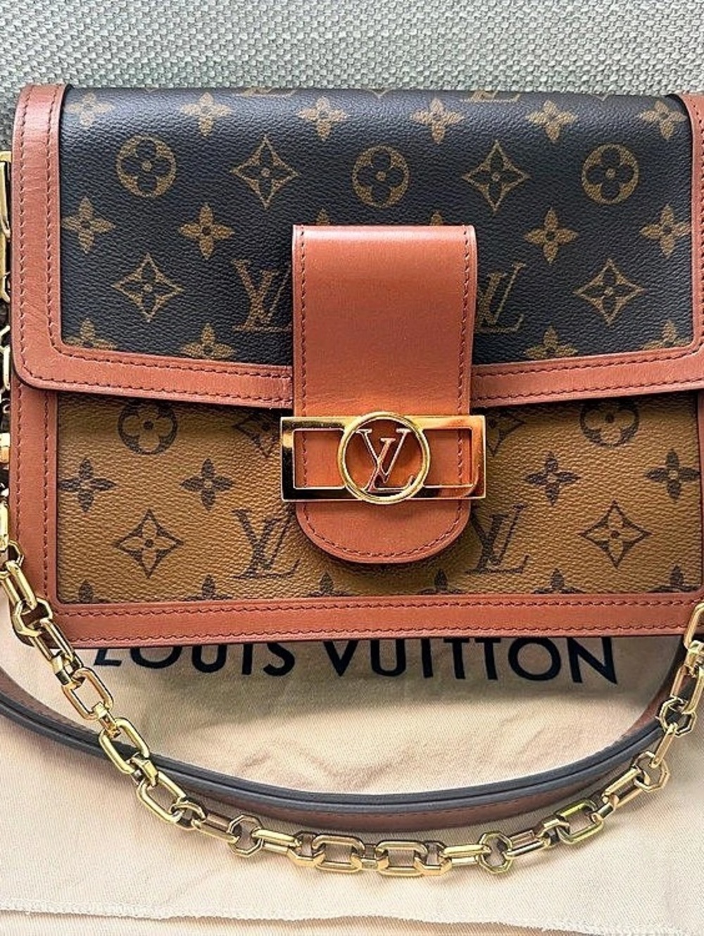 Louis Vuitton Dauphine MM Reverse Monogram